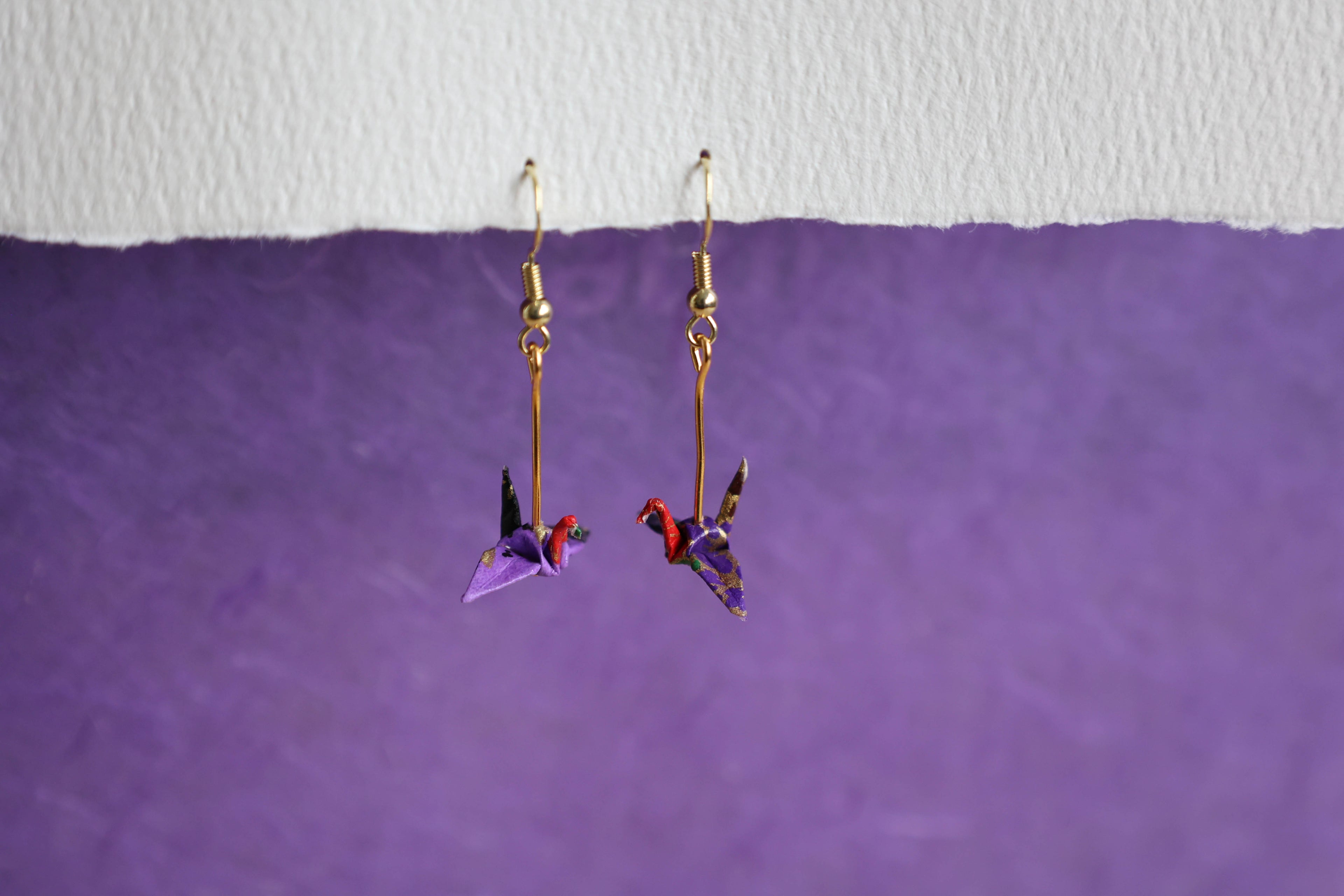 Tsuru Earrings