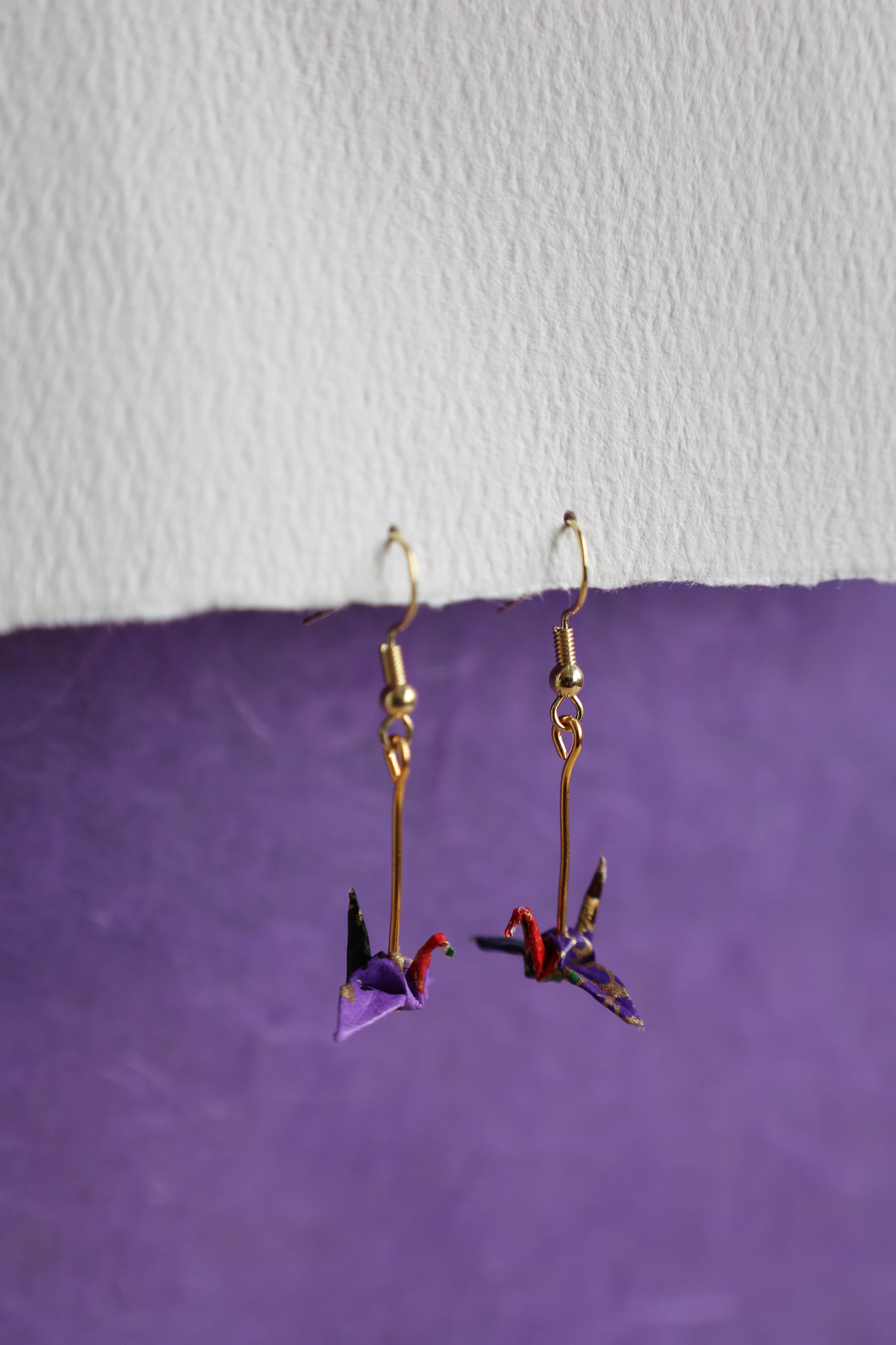 Tsuru Earrings