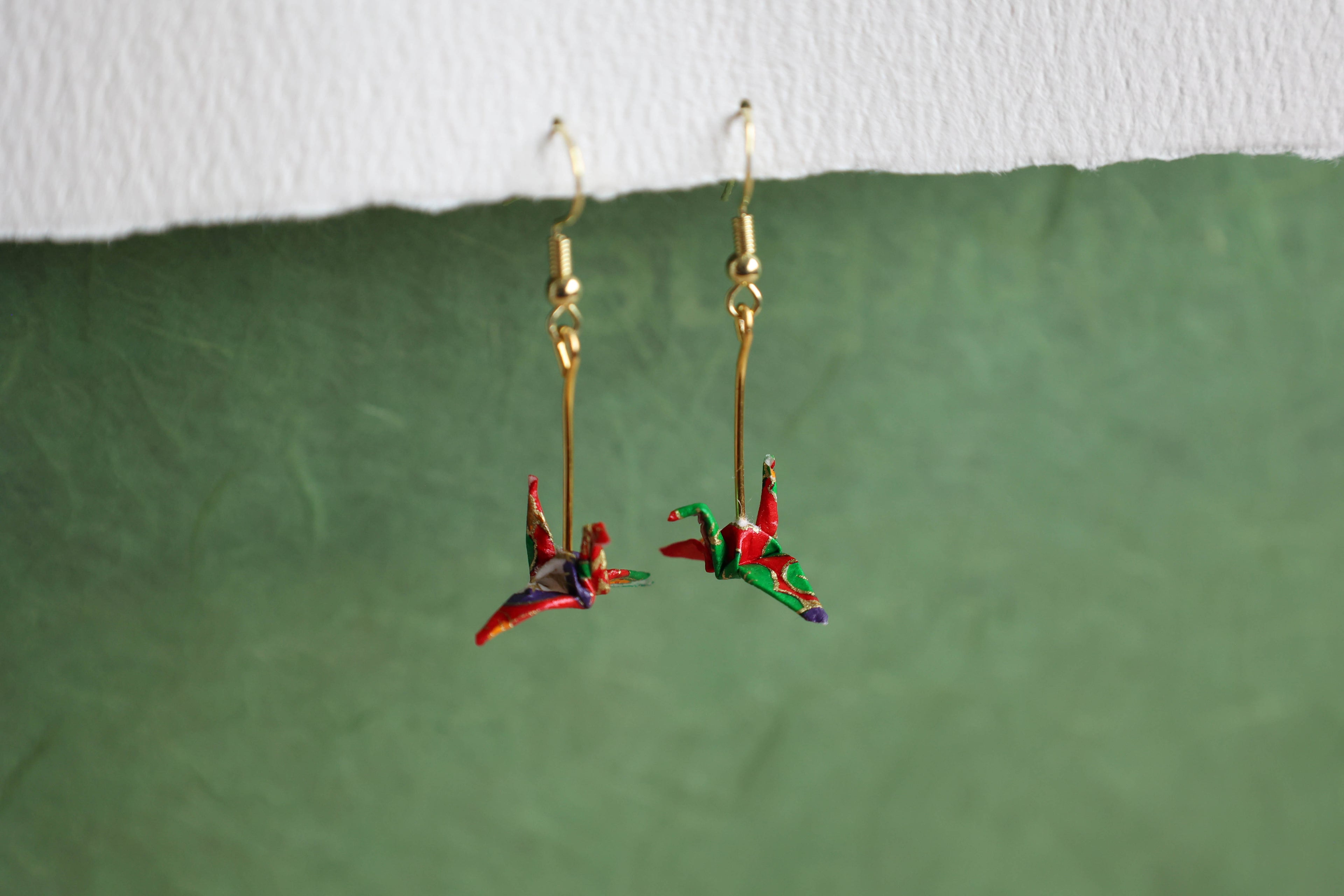 Tsuru Earrings